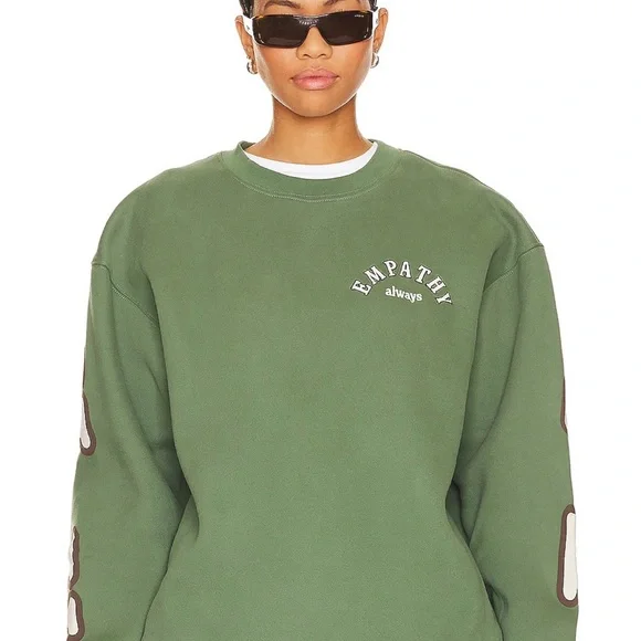 Green Mayfair Sweatshirt and Sweatpants Set - Picture 3 of 5